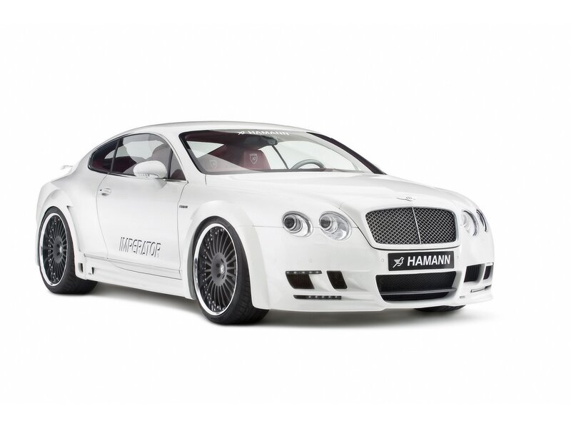 White Hamann Bentley Coupe