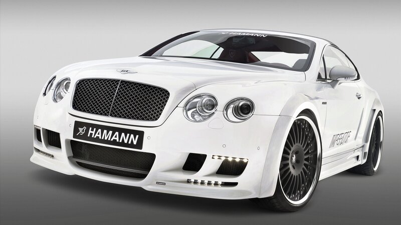 White Hamann Bentley Coupe