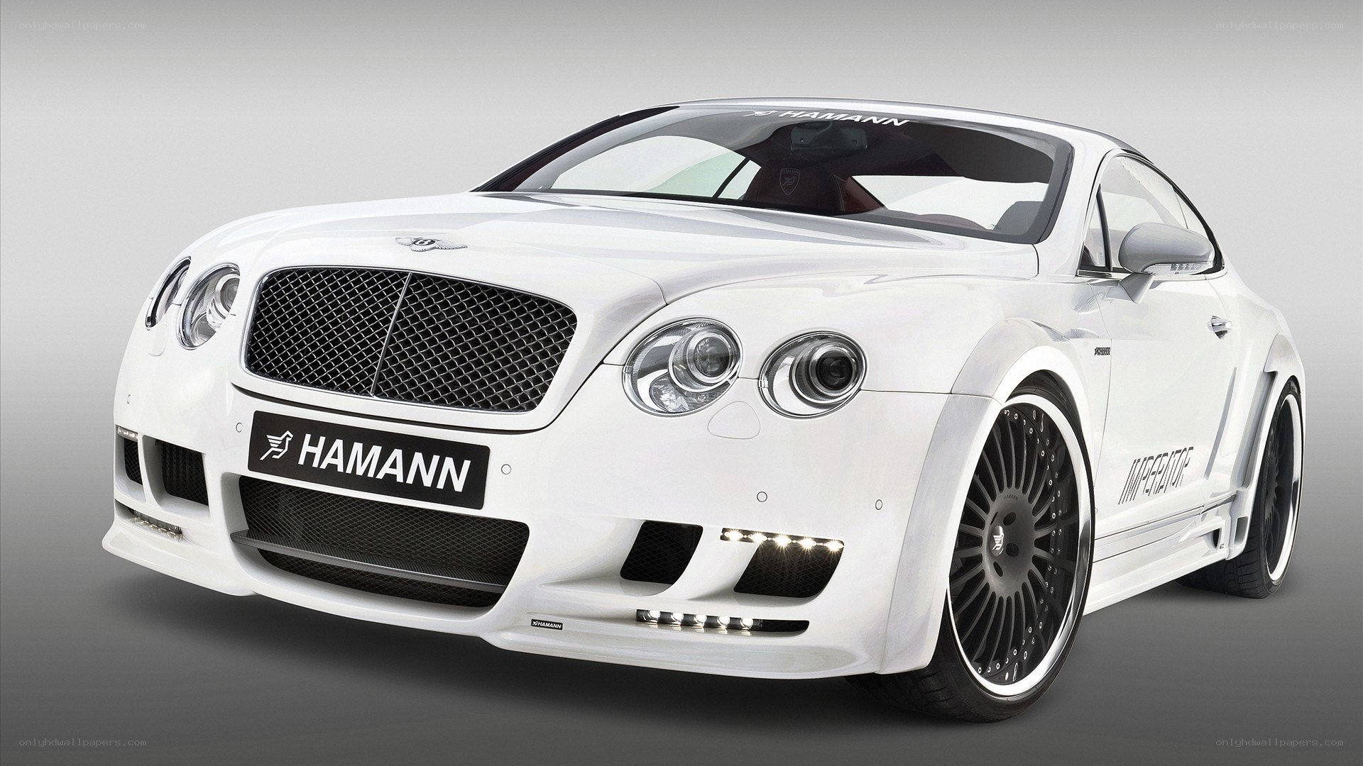 White Hamann Bentley Coupe