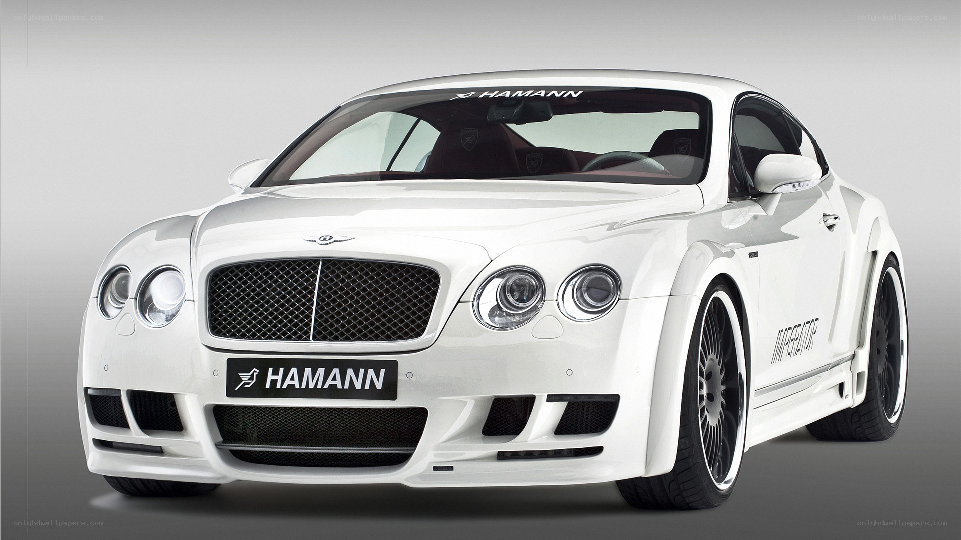 White Hamann Bentley Coupe
