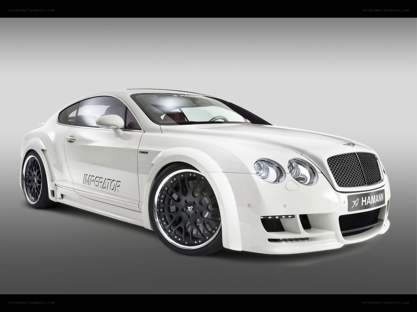 White Hamann Bentley Coupe
