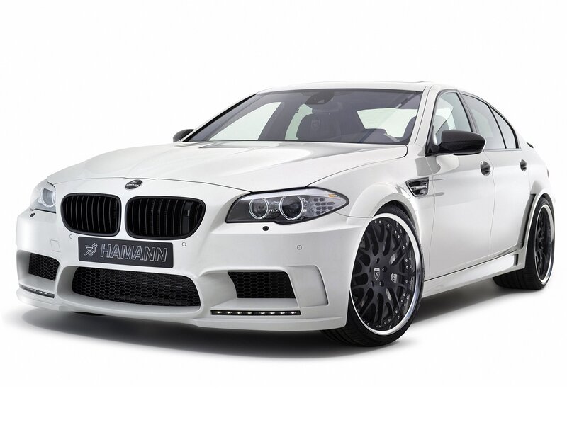 White Hamann BMW M5