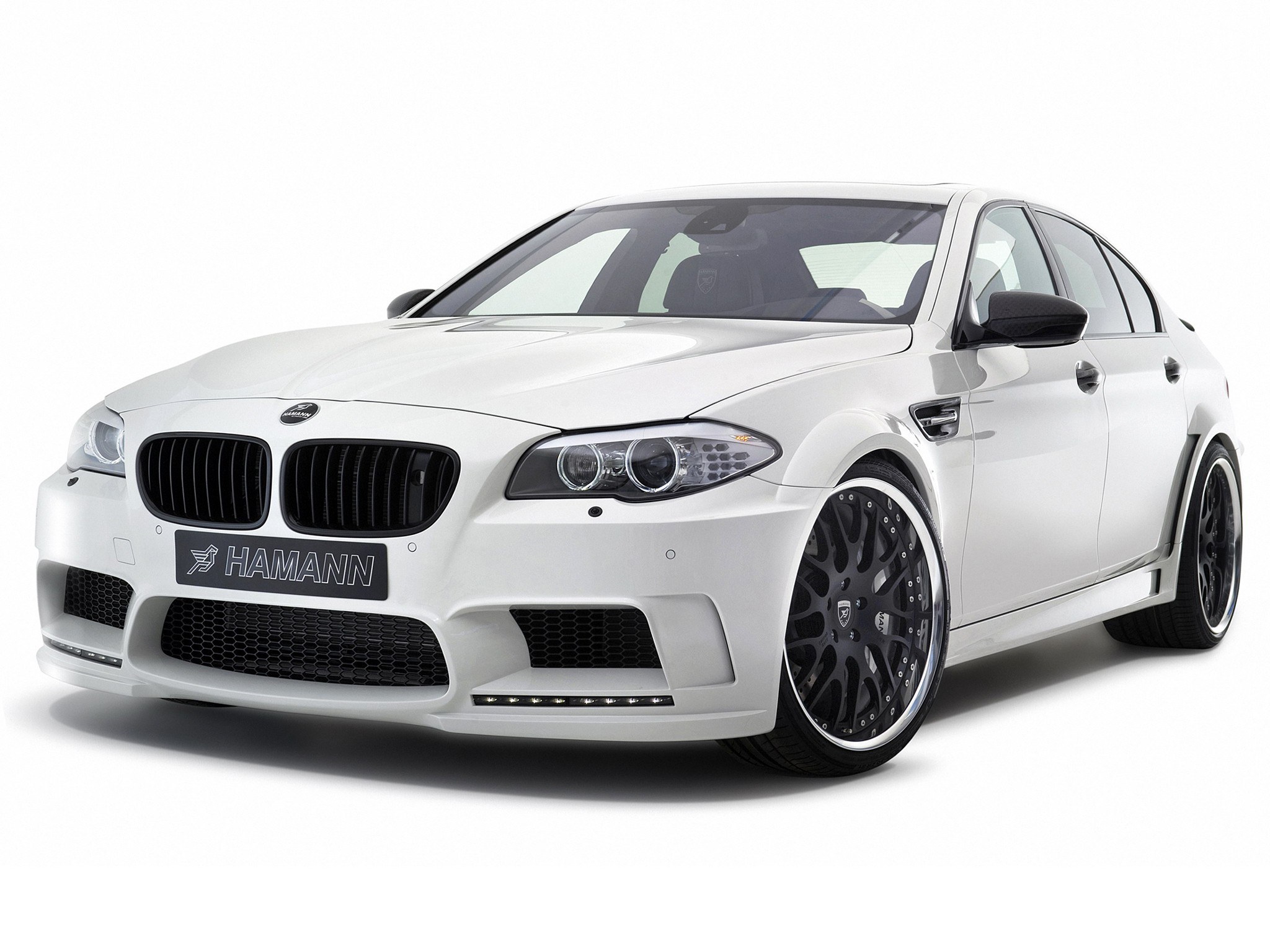 White Hamann BMW M5