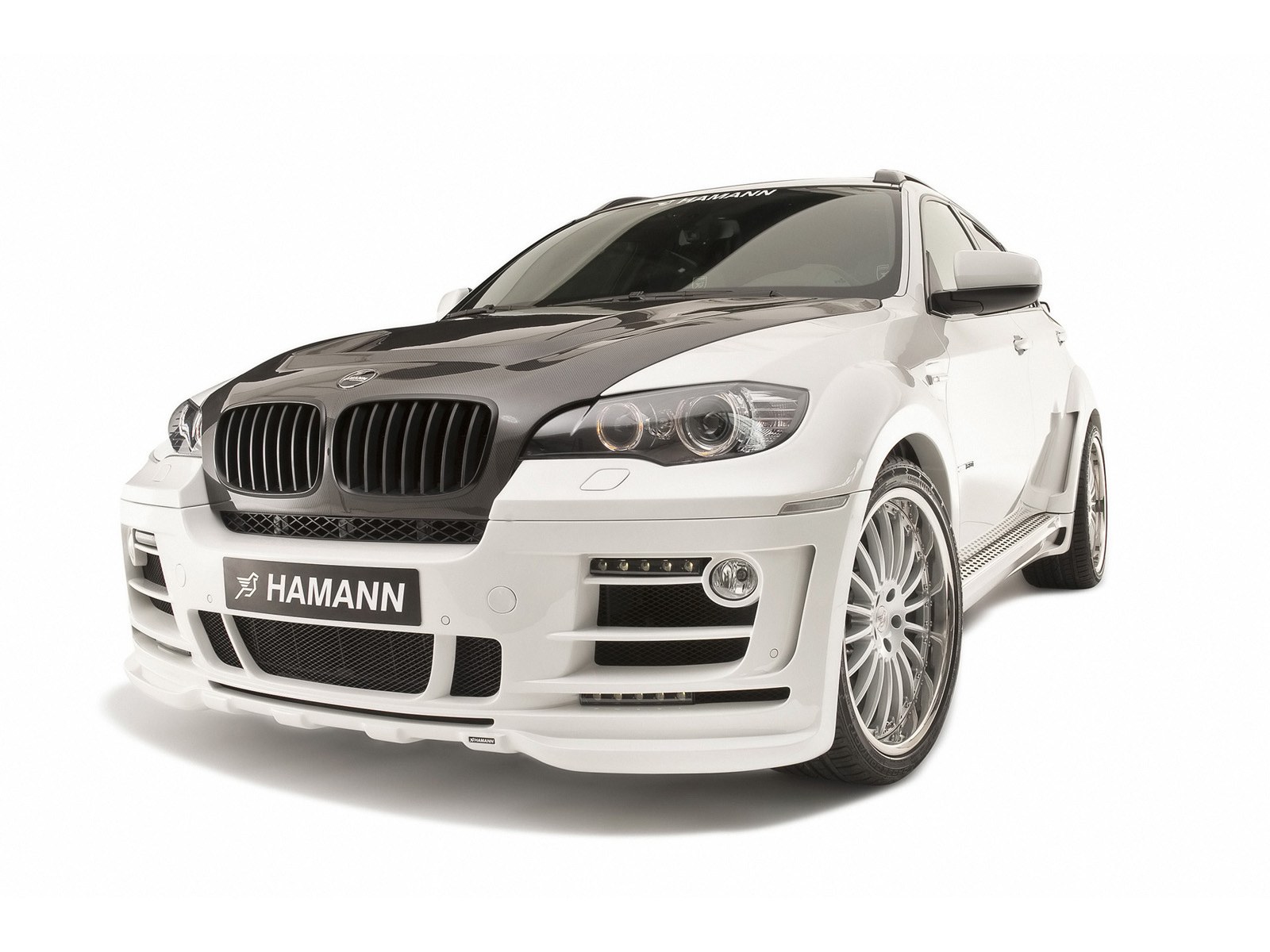 white hamann bmw x6