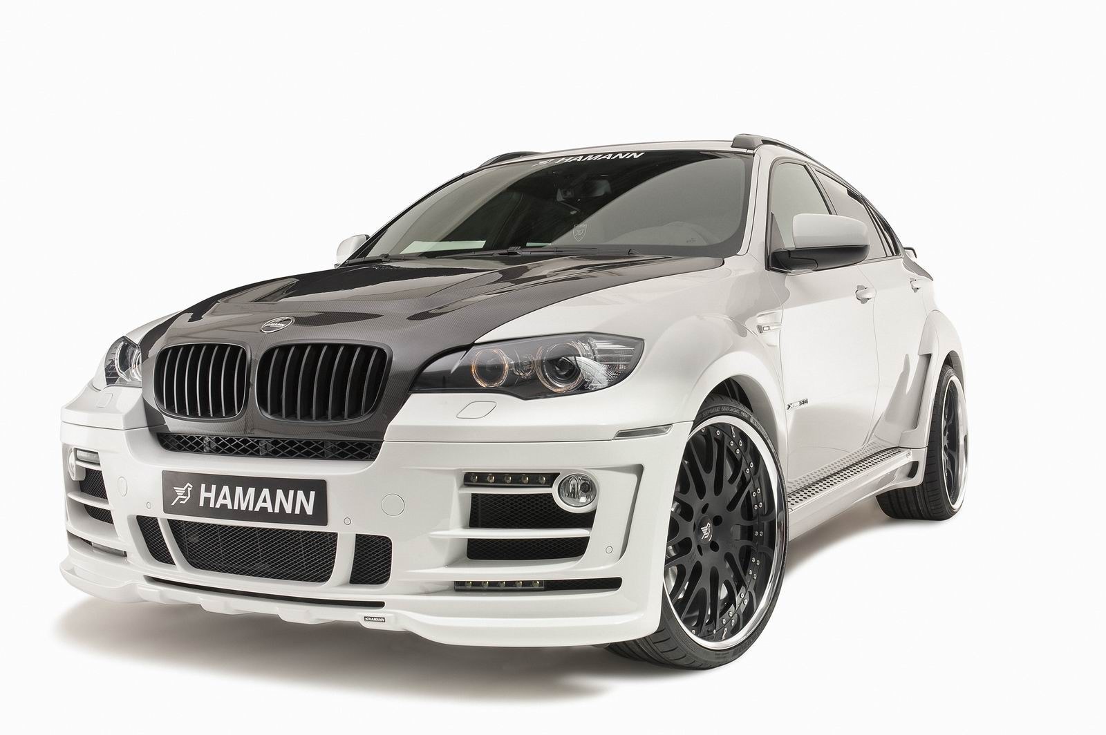 white hamann bmw x6