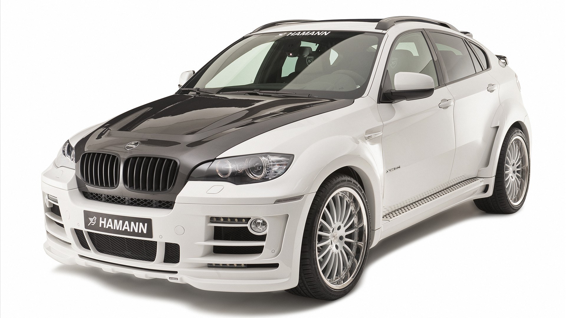 White Hamann BMW X6