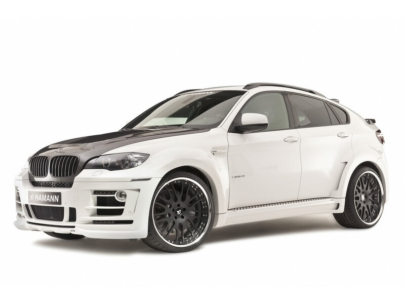 white hamann bmw x6