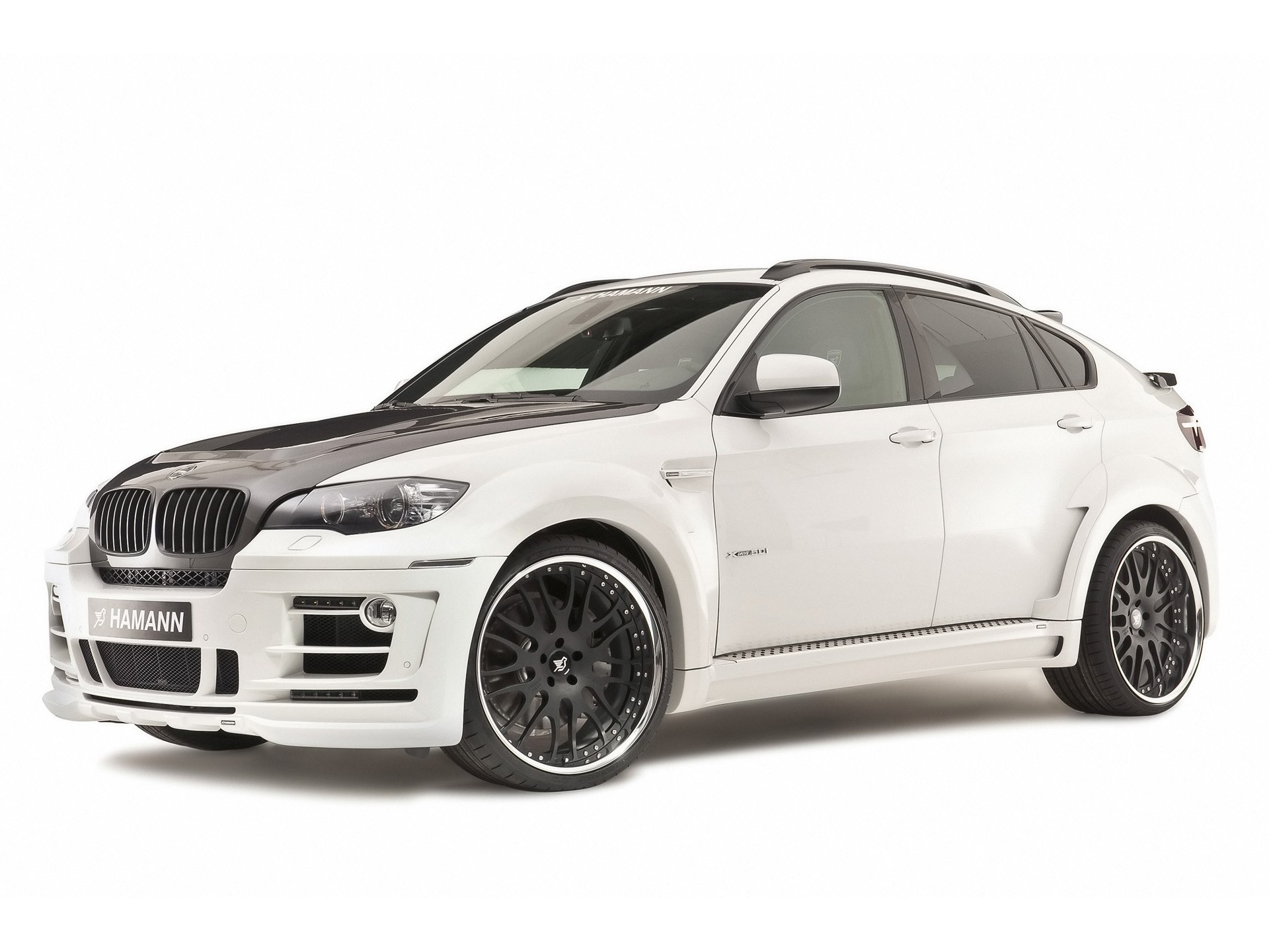 white hamann bmw x6