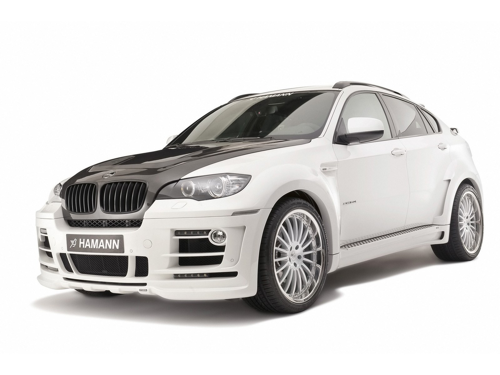 white hamann bmw x6