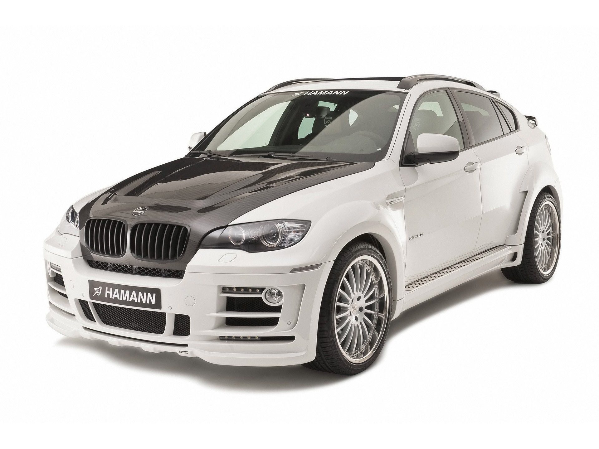 White Hamann BMW X6