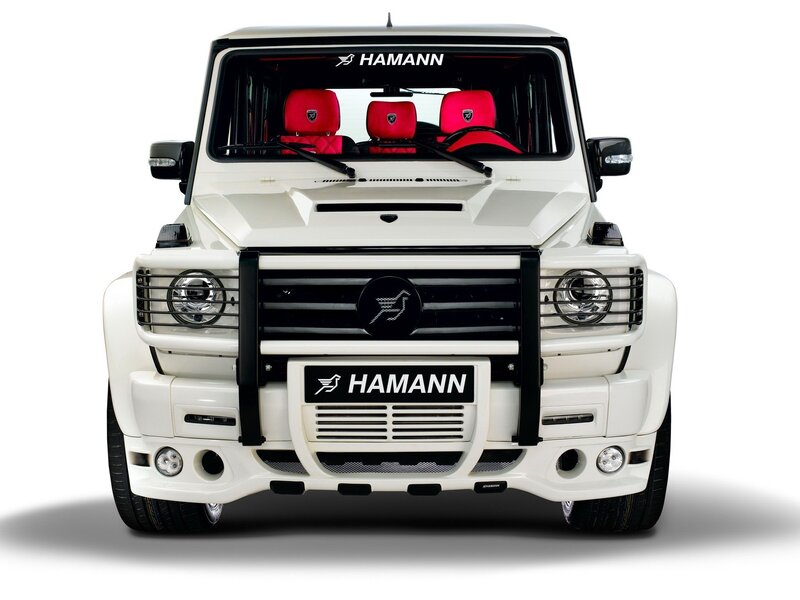 White Hamann G-Wagon