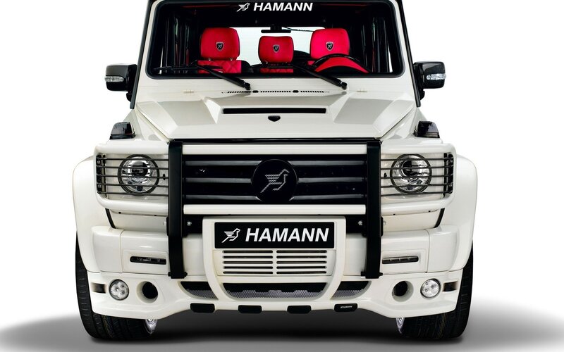 White Hamann G-Wagon