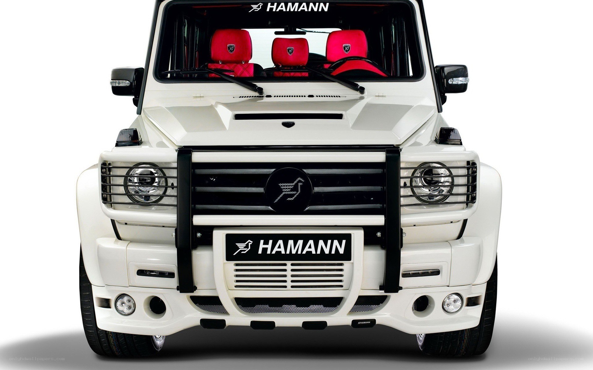 White Hamann G-Wagon