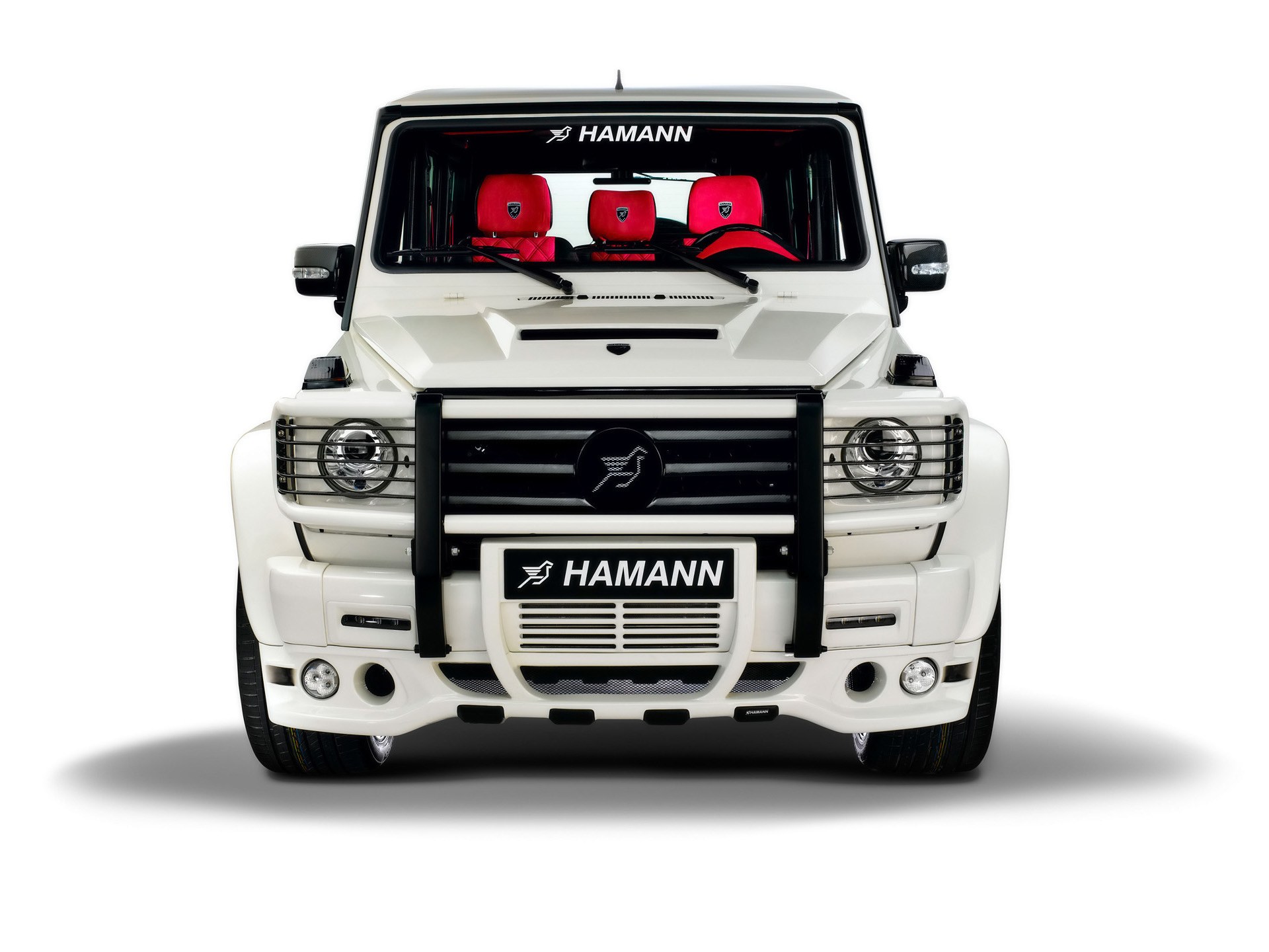 white hamann g-wagon