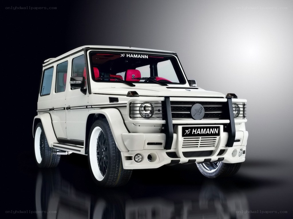 White Hamann G-Wagon SUV