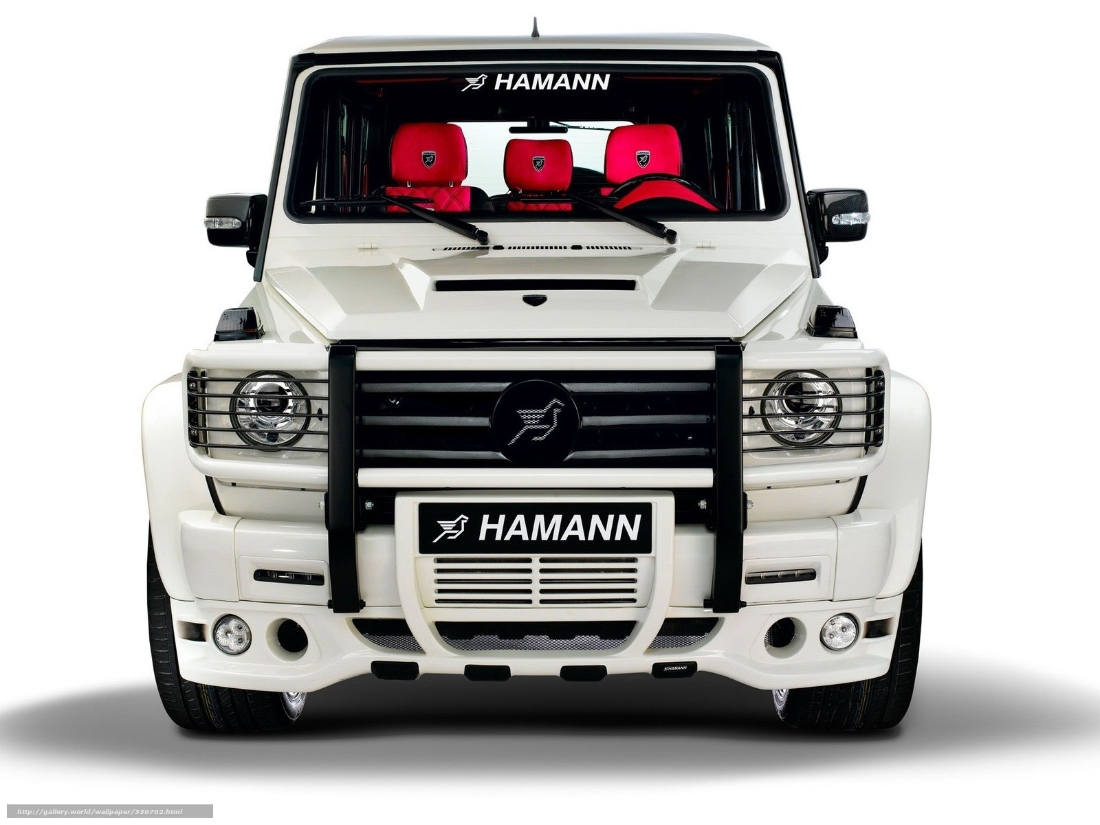 white hamann g-wagon