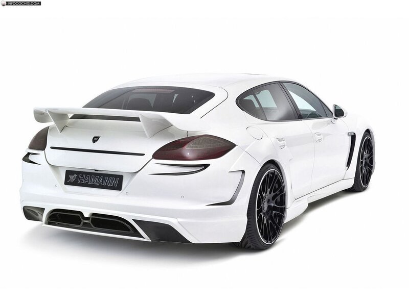 white hamann porsche panamera