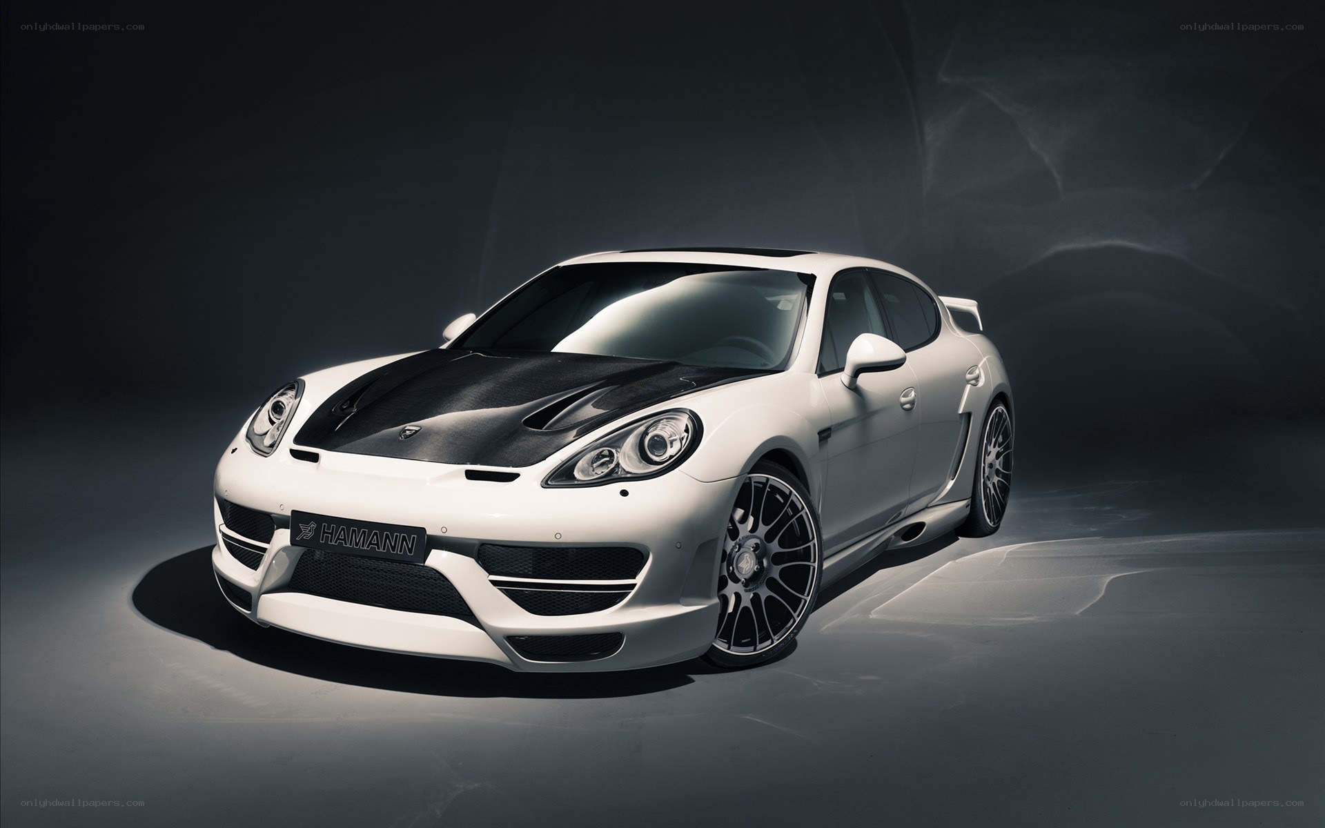 White Hamann Porsche Panamera