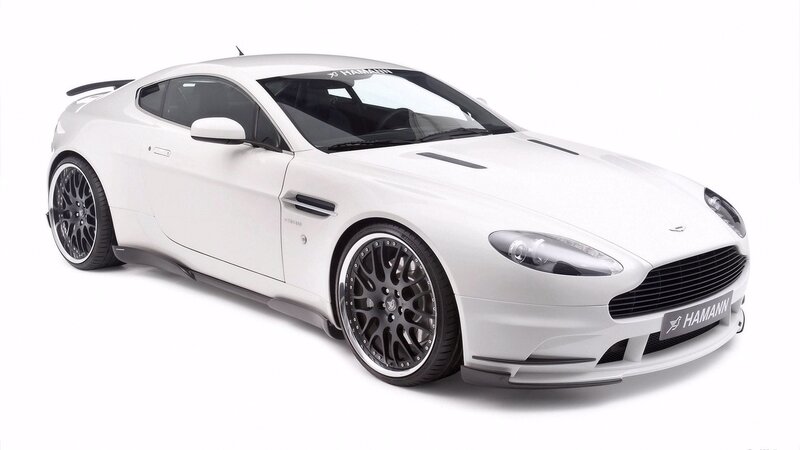 white hamann sports car