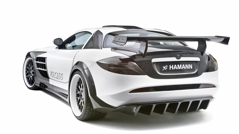 White Hamann Volcano sports car