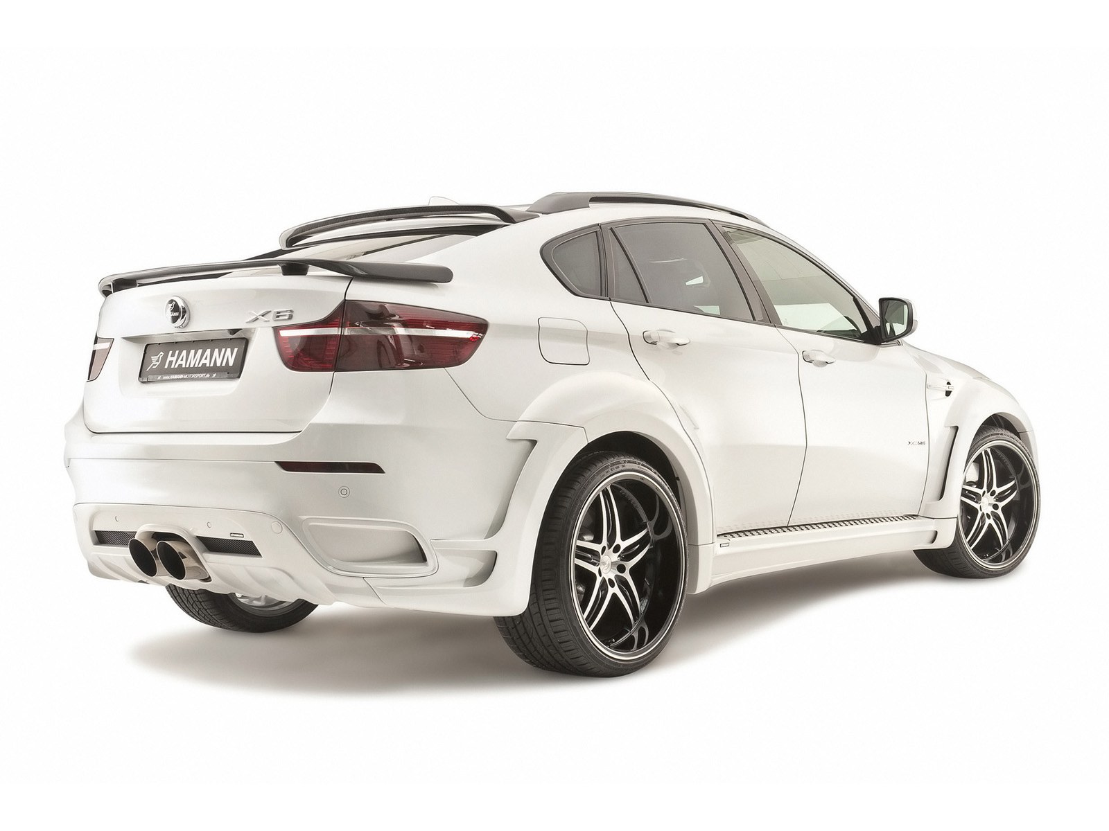 white hamann x6 suv