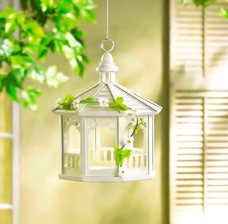White Hanging Lantern