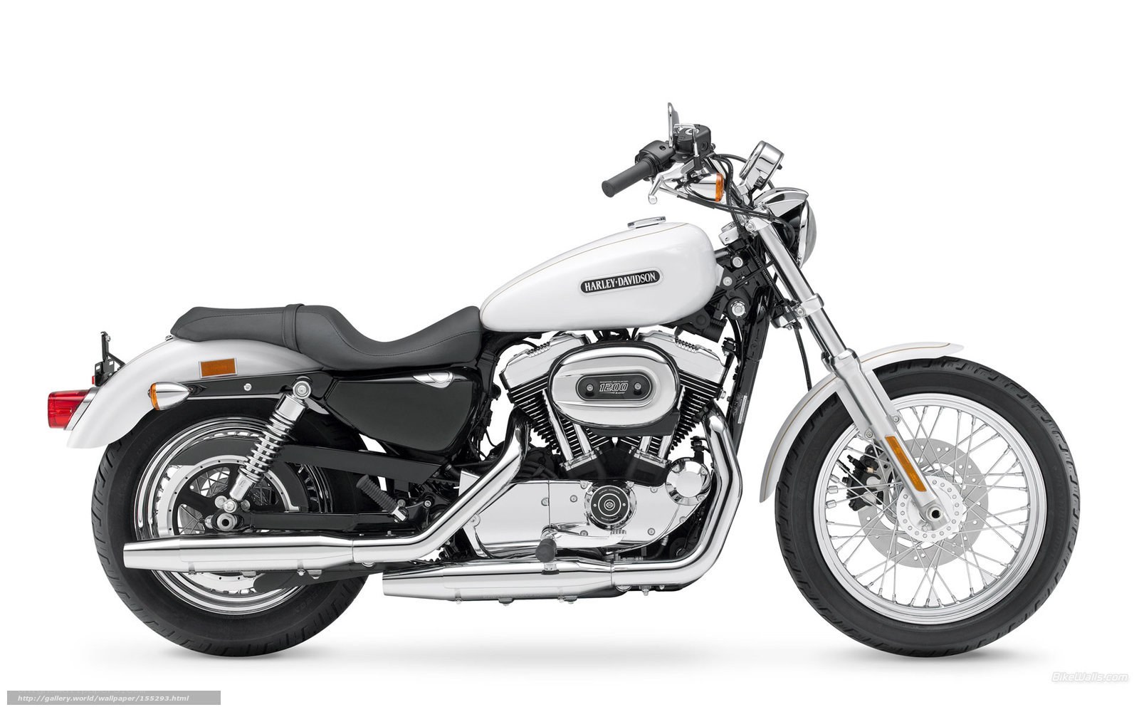 white harley-davidson motorcycle