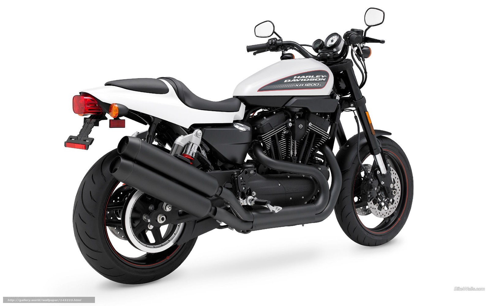 White Harley-Davidson XR1200X