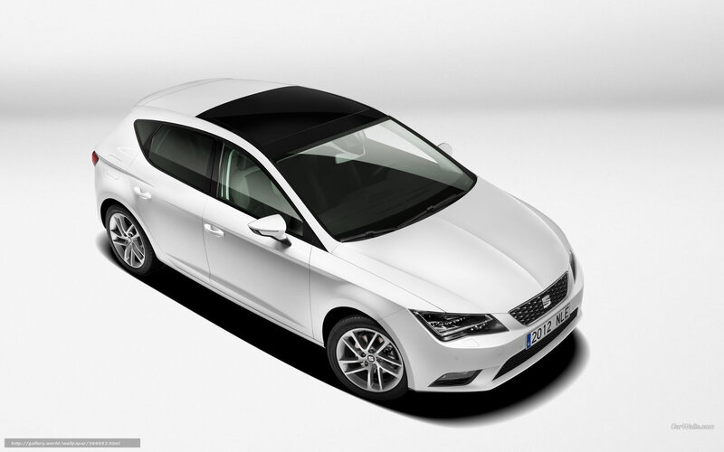 White Hatchback Car — Neutral, Photograph, Sunroof