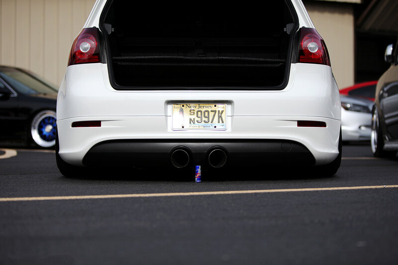 White Hatchback Car — Neutral