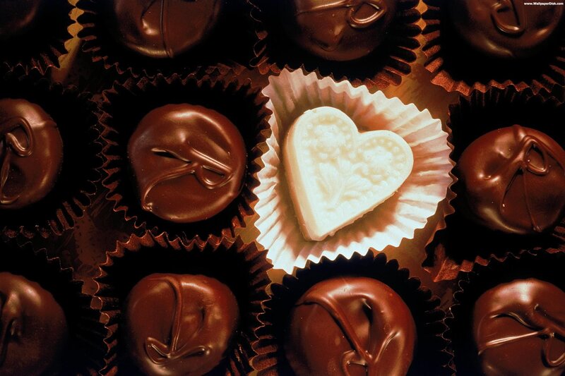 White Heart Chocolate