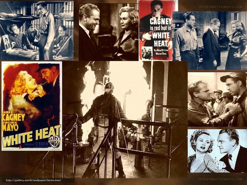 White Heat movie collage