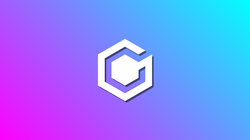 White Hexagon Logo