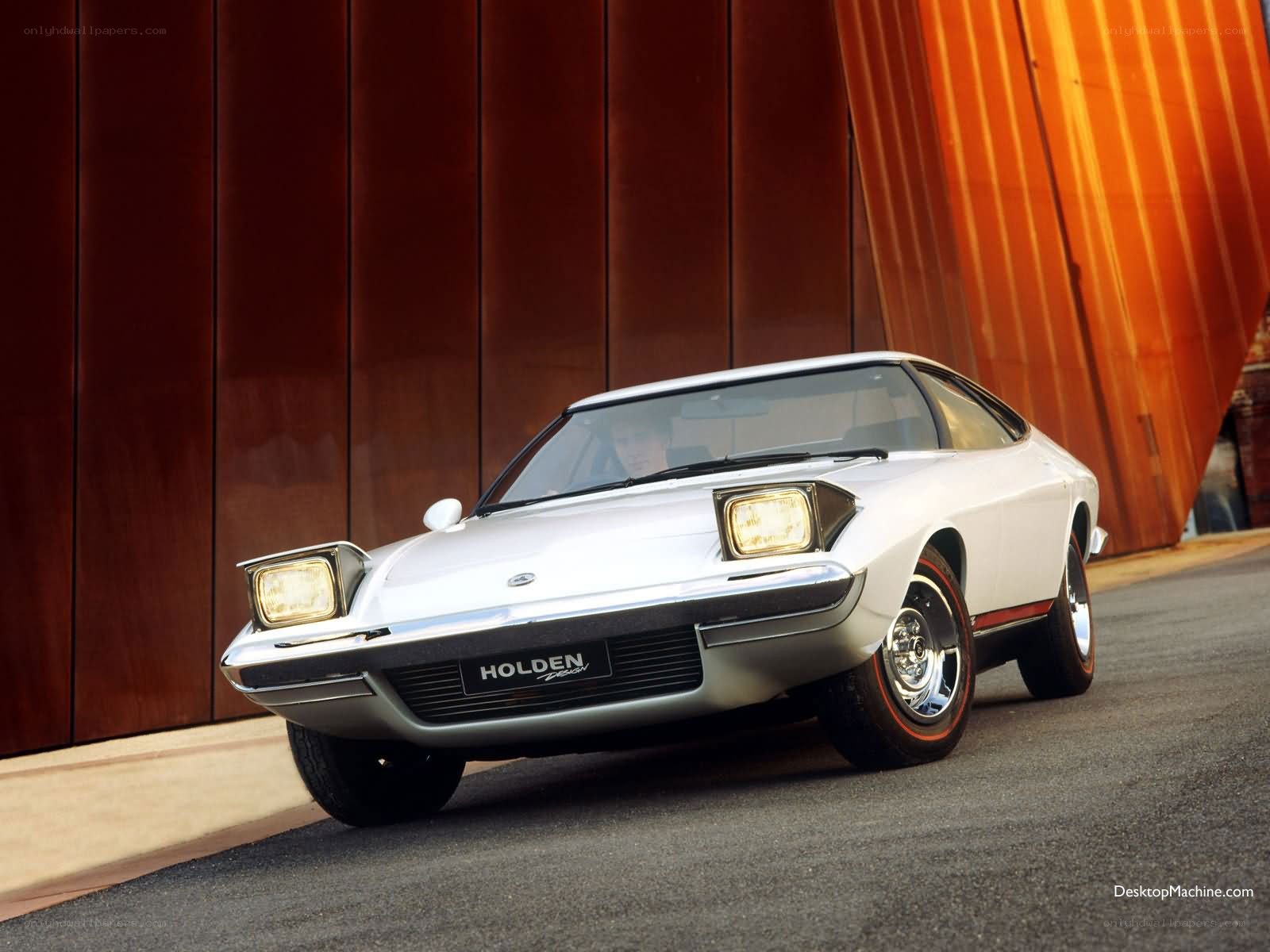 White Holden concept car