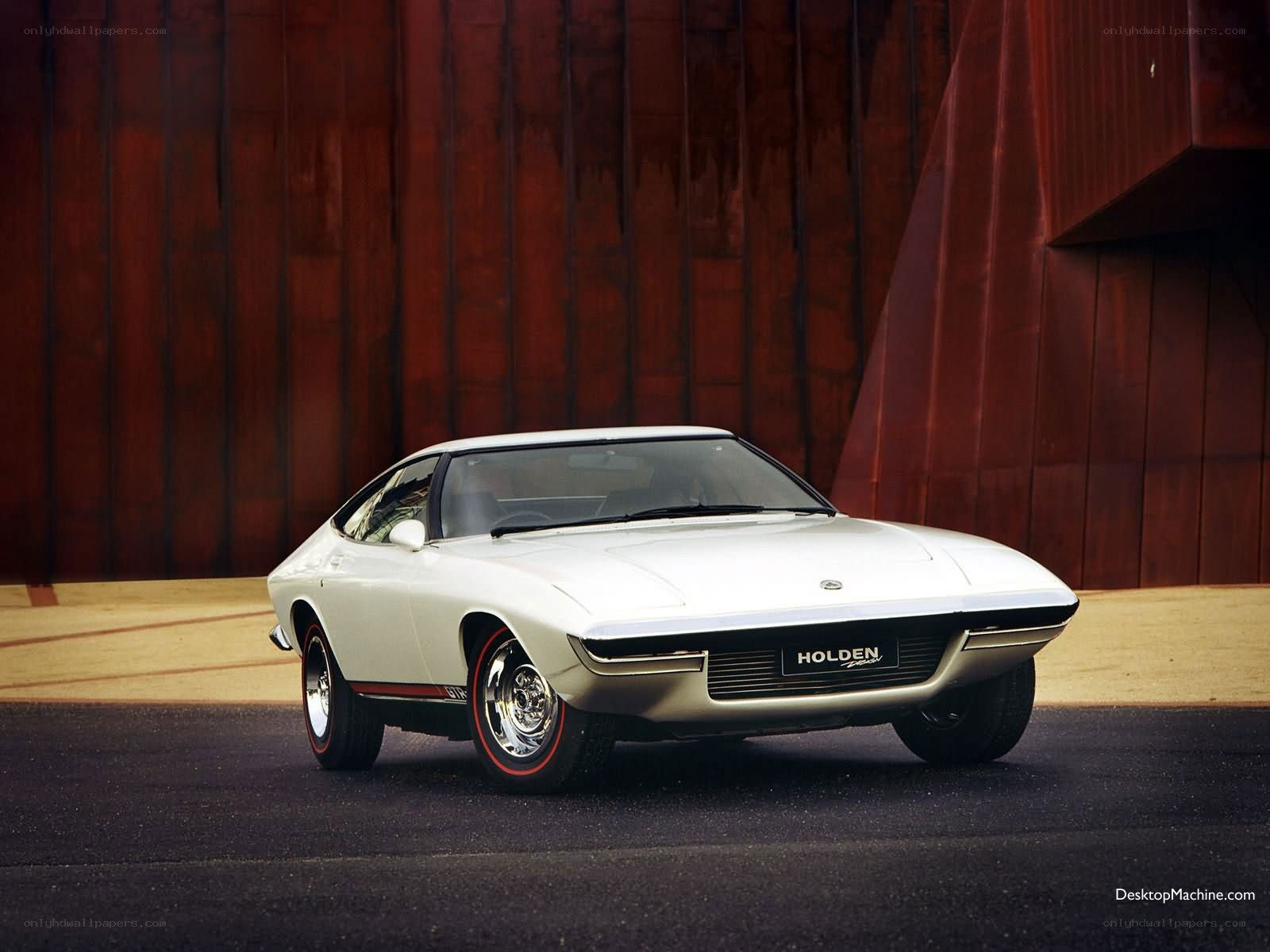 White Holden concept car
