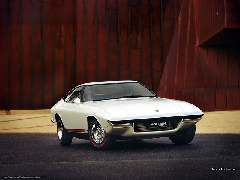 White Holden concept car