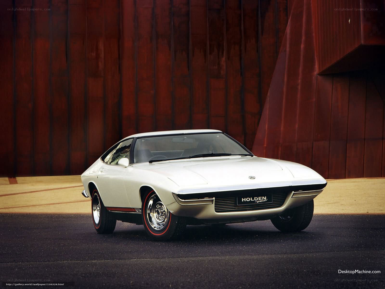 White Holden concept car