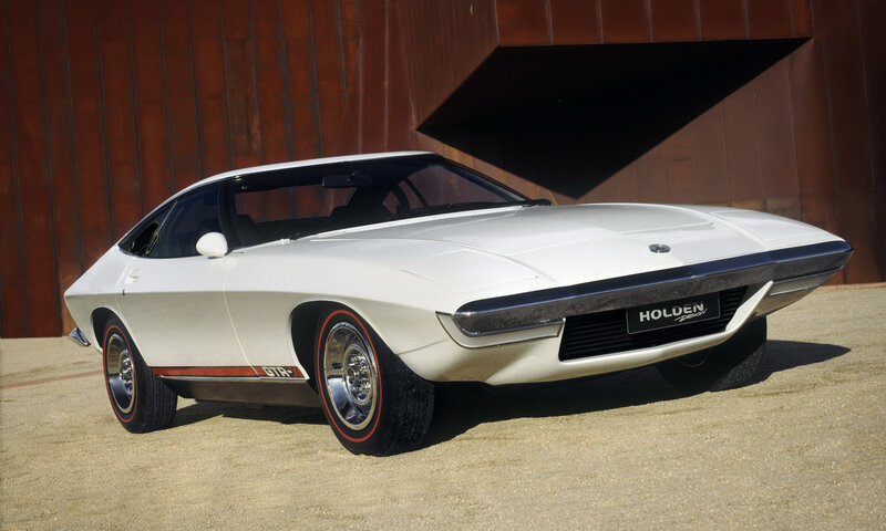 White Holden GTR-X concept car