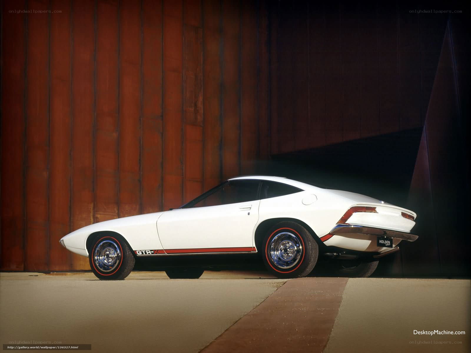White Holden GTR-X Concept Car