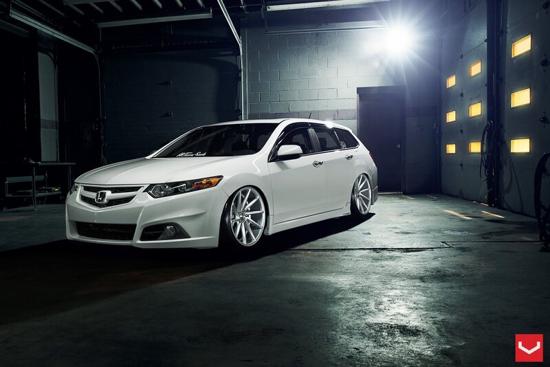 White Honda Accord — Dramatic