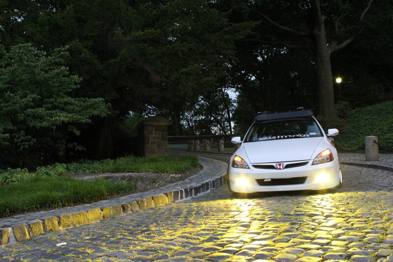 White Honda Accord