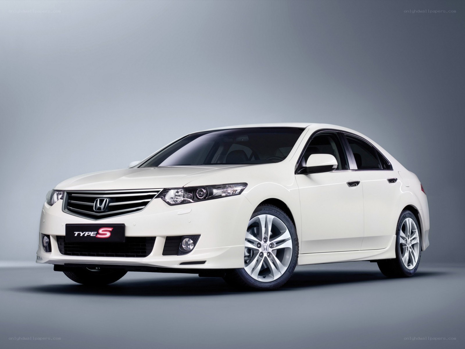 White Honda Accord Type S