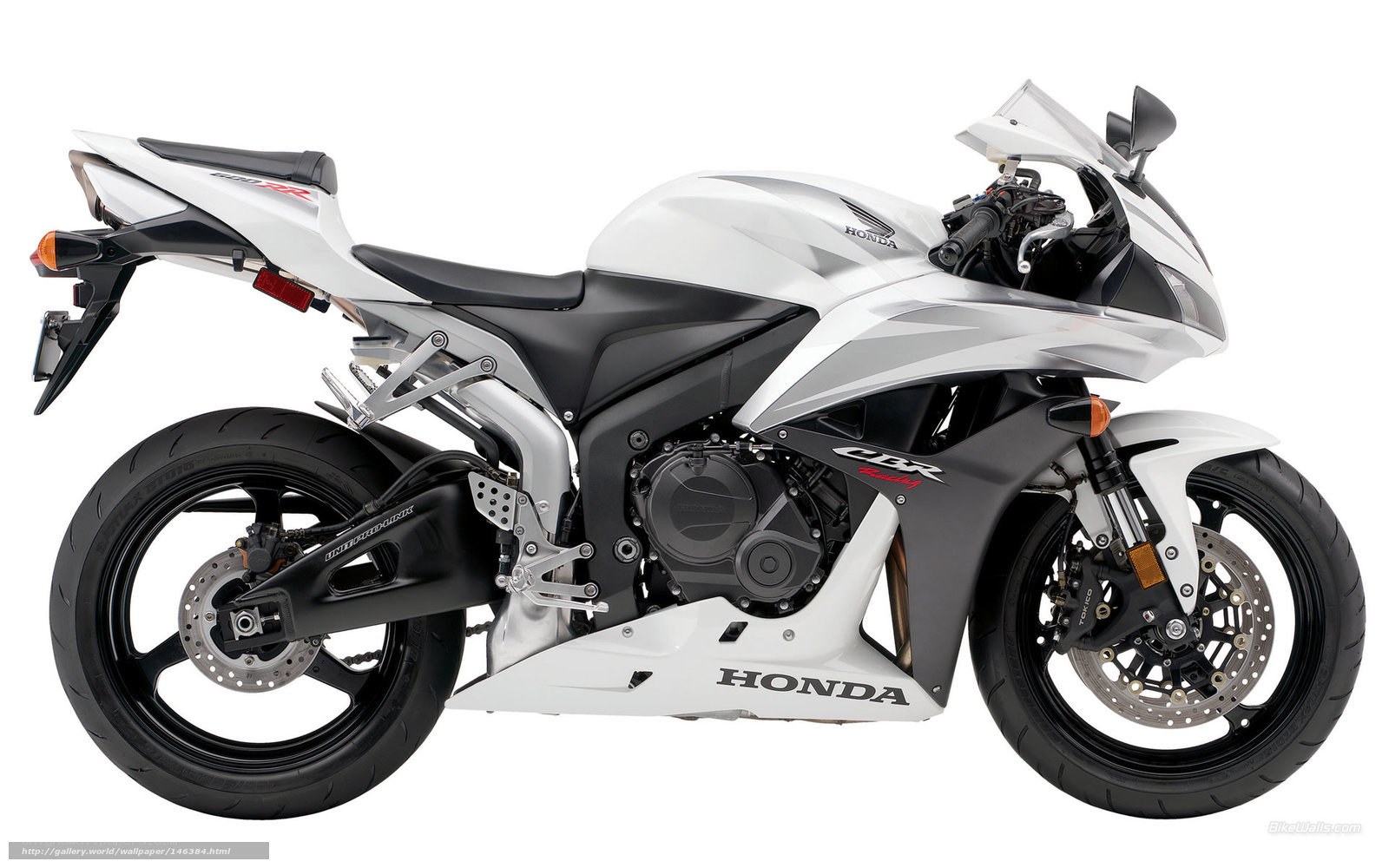 white honda cbr600rr motorcycle