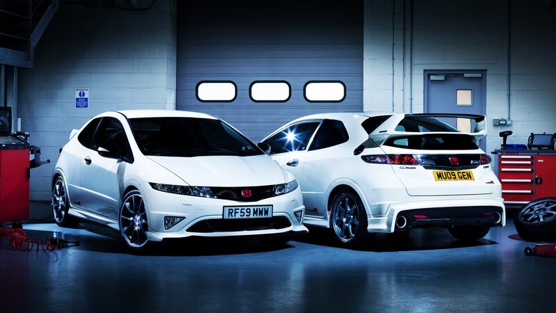 White Honda Civic Cars