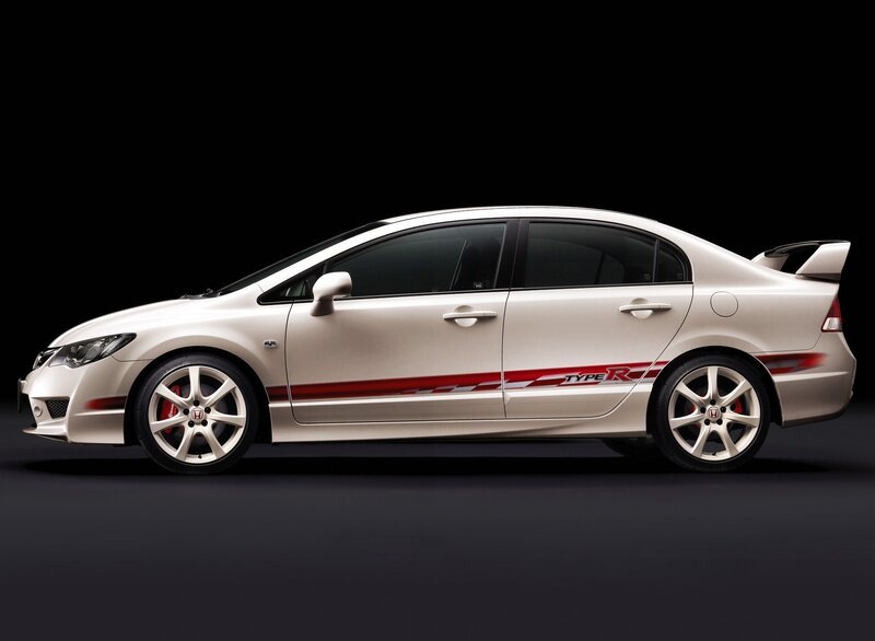 white honda civic type r