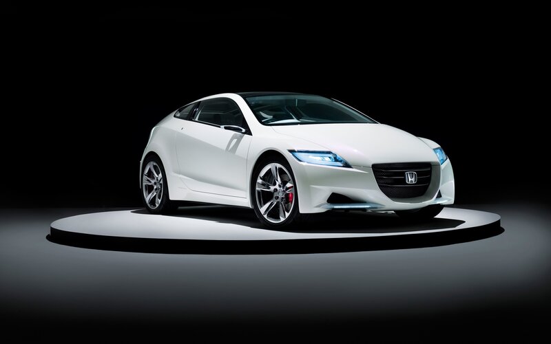 White Honda Concept Car