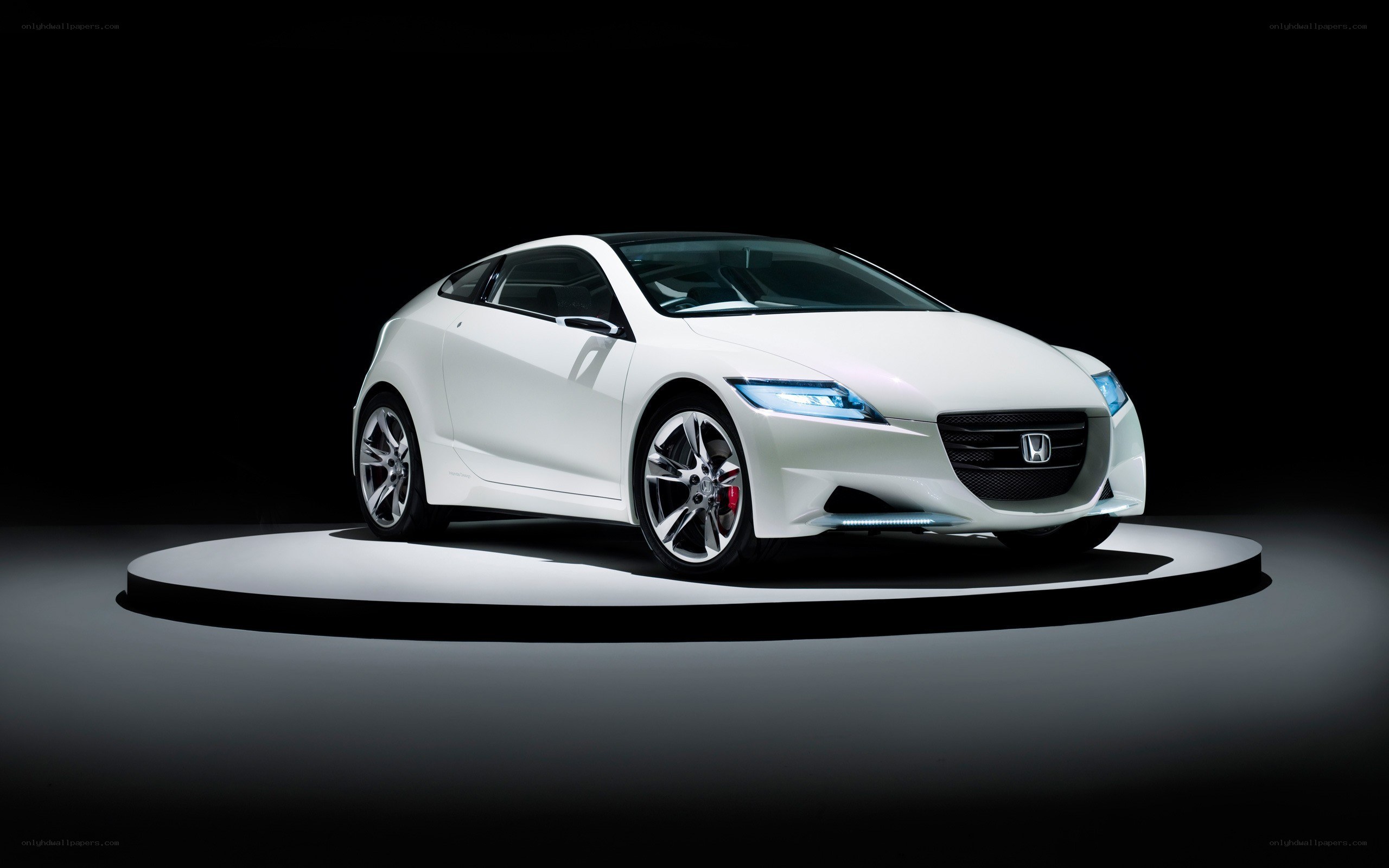 White Honda Concept Car