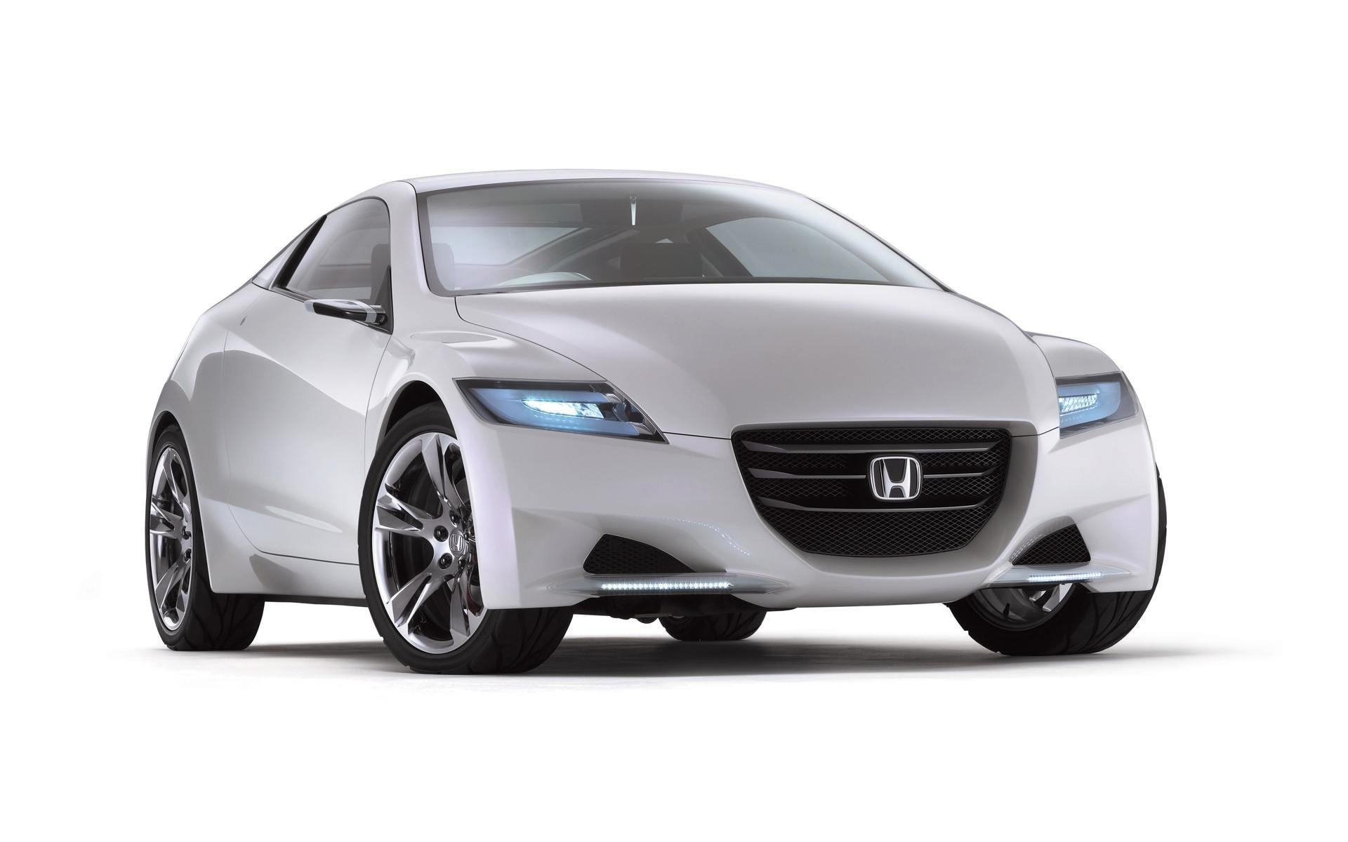 white Honda concept car