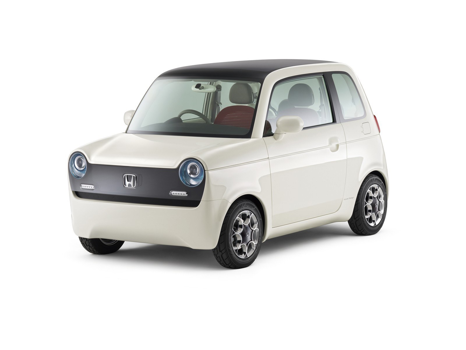 white Honda concept car