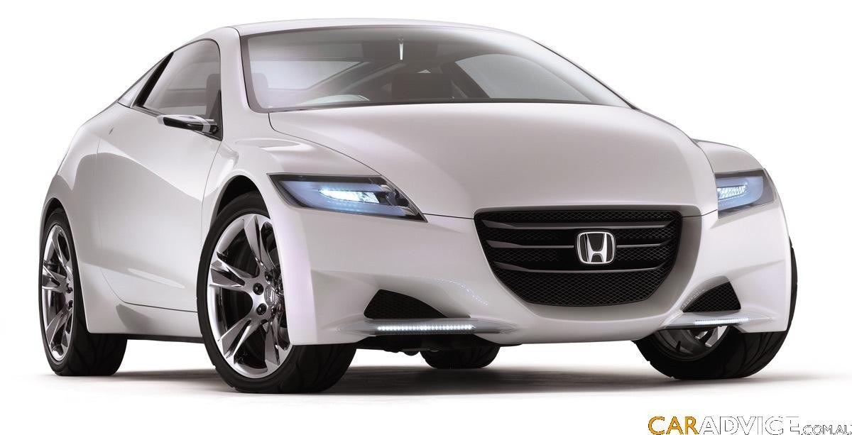 White Honda Concept Car